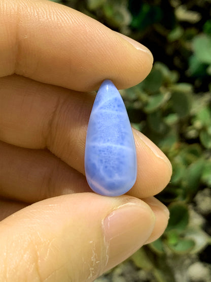 AAA+ Natural Authentic Dominican Larimar Pendant,Gems Jewelry,Gems Pendant,Crystal Pendant,ET437