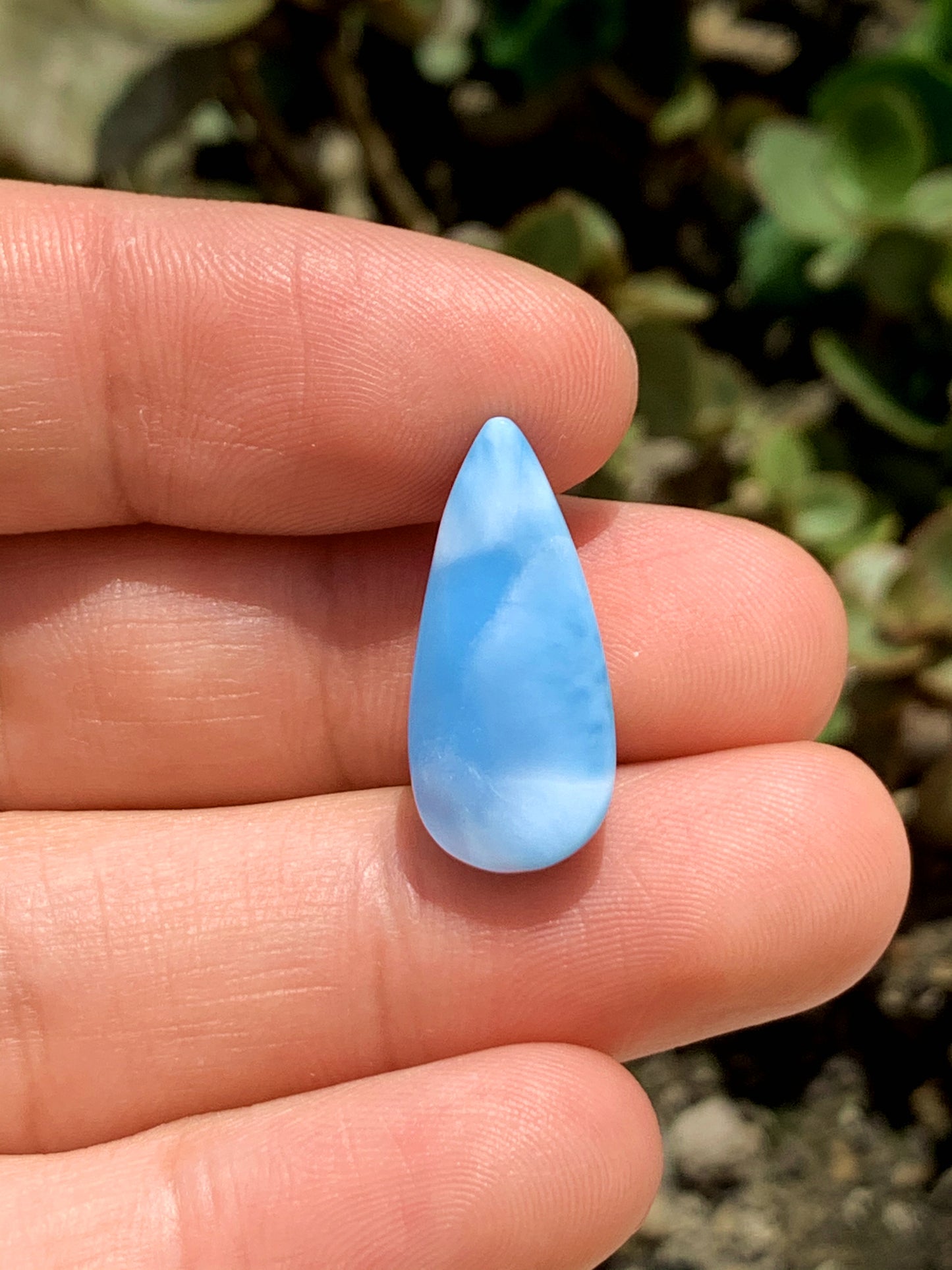 AAA+ Natural Authentic Dominican Larimar Pendant,Gems Jewelry,Gems Pendant,Crystal Pendant,ET437