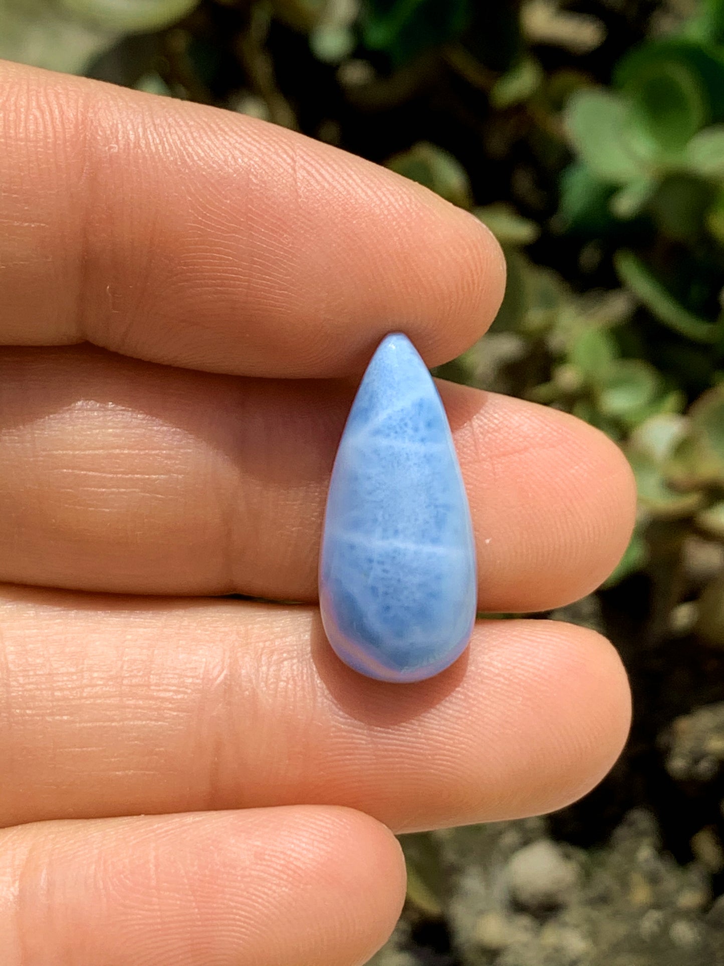 AAA+ Natural Authentic Dominican Larimar Pendant,Gems Jewelry,Gems Pendant,Crystal Pendant,ET437