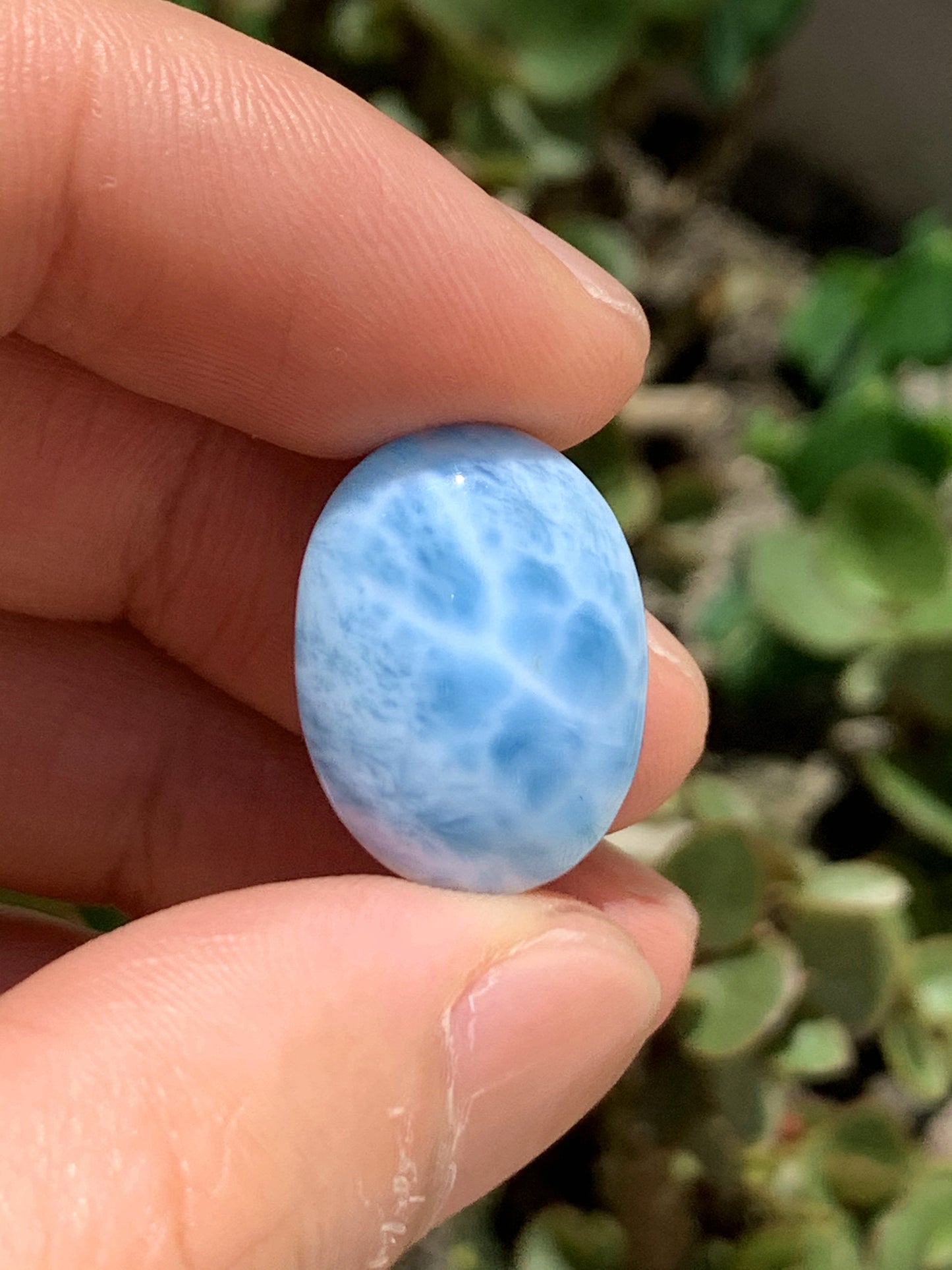 AAA+ Natural Authentic Dominican Larimar Pendant,Gems Jewelry,Gems Pendant,Crystal Pendant,ET439