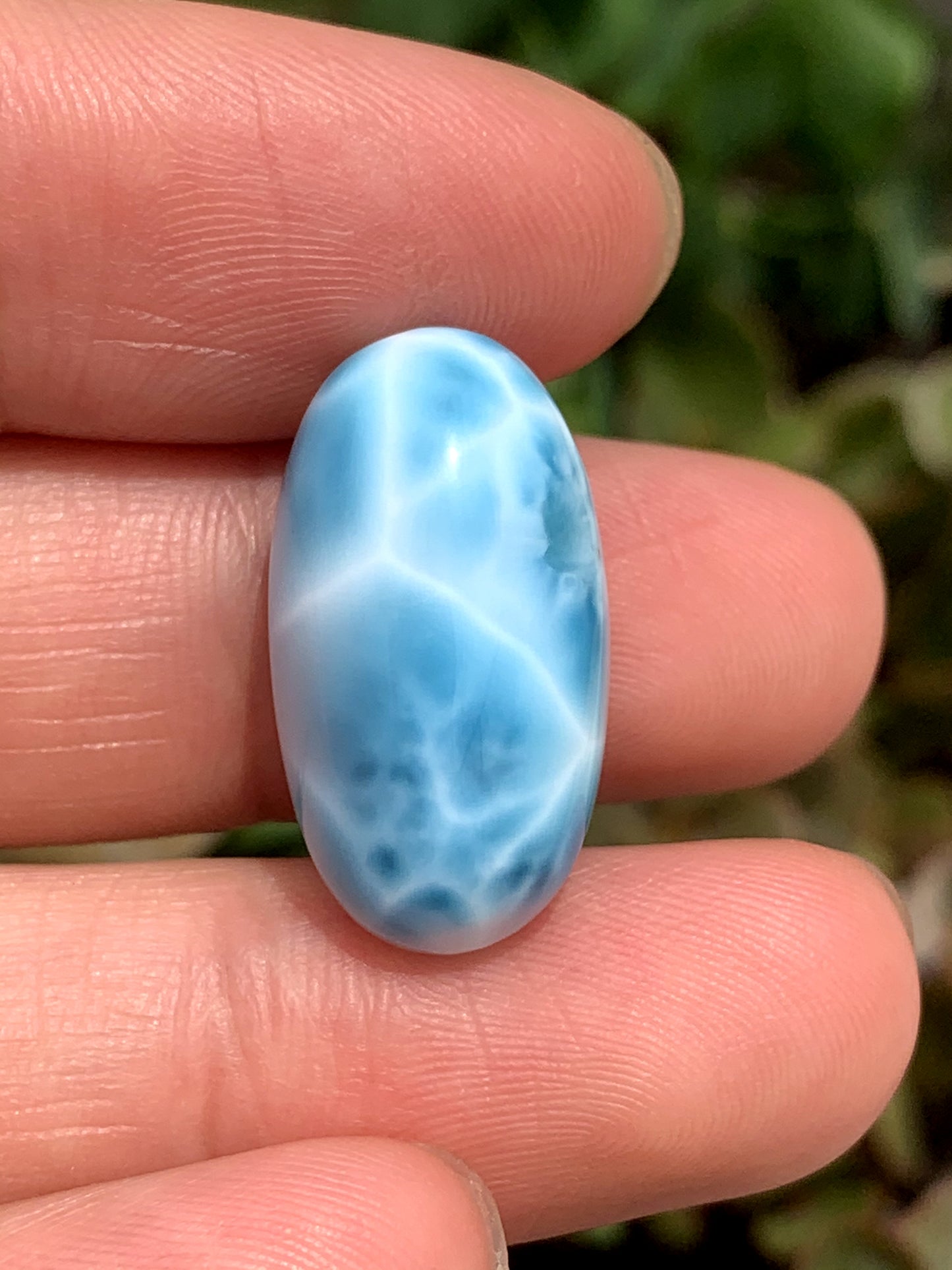 AAAA+ Natural Authentic Dominican Larimar Pendant,Gems Jewelry,Gems Pendant,Crystal Pendant,ET445