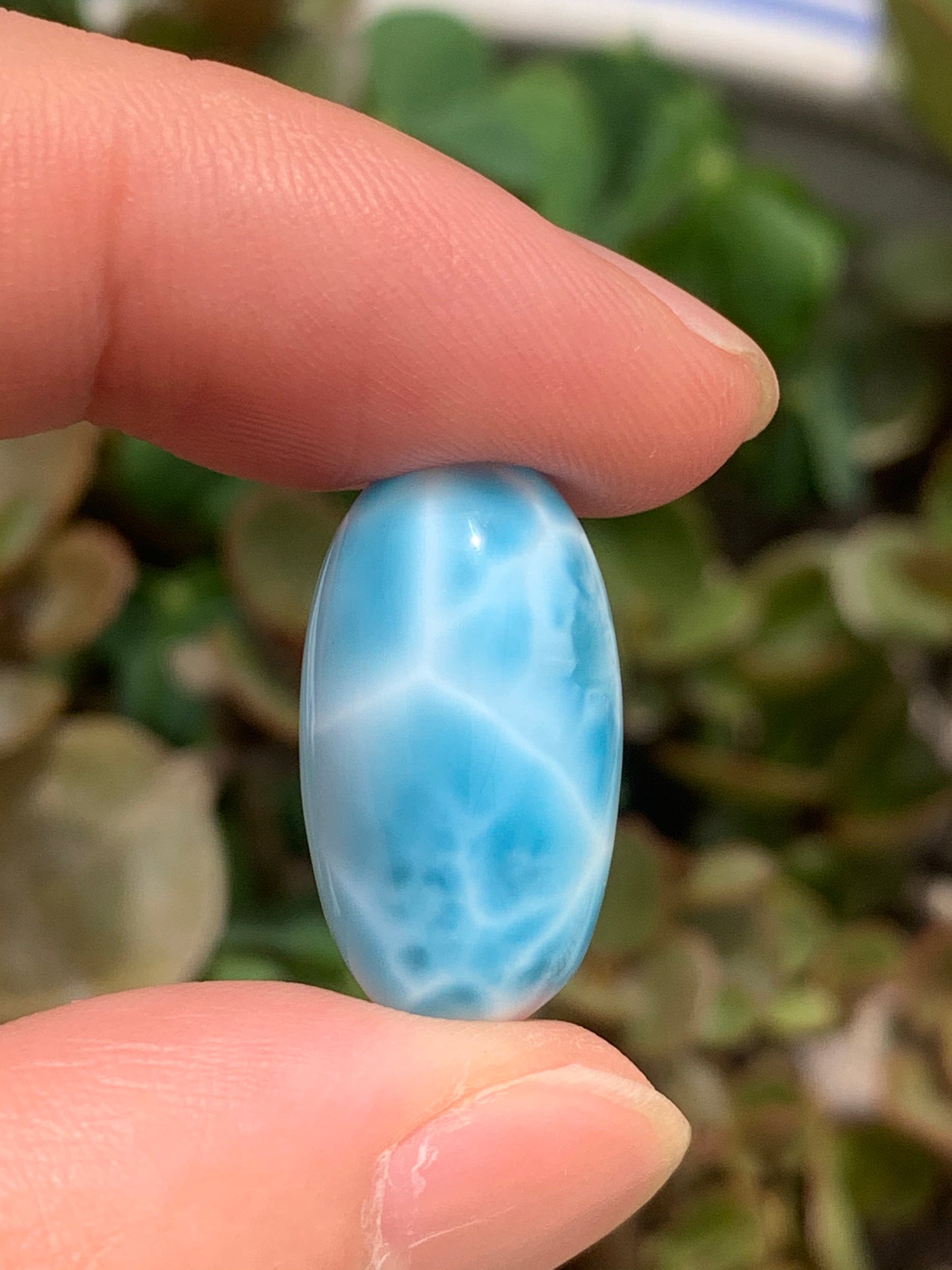 AAAA+ Natural Authentic Dominican Larimar Pendant,Gems Jewelry,Gems Pendant,Crystal Pendant,ET445