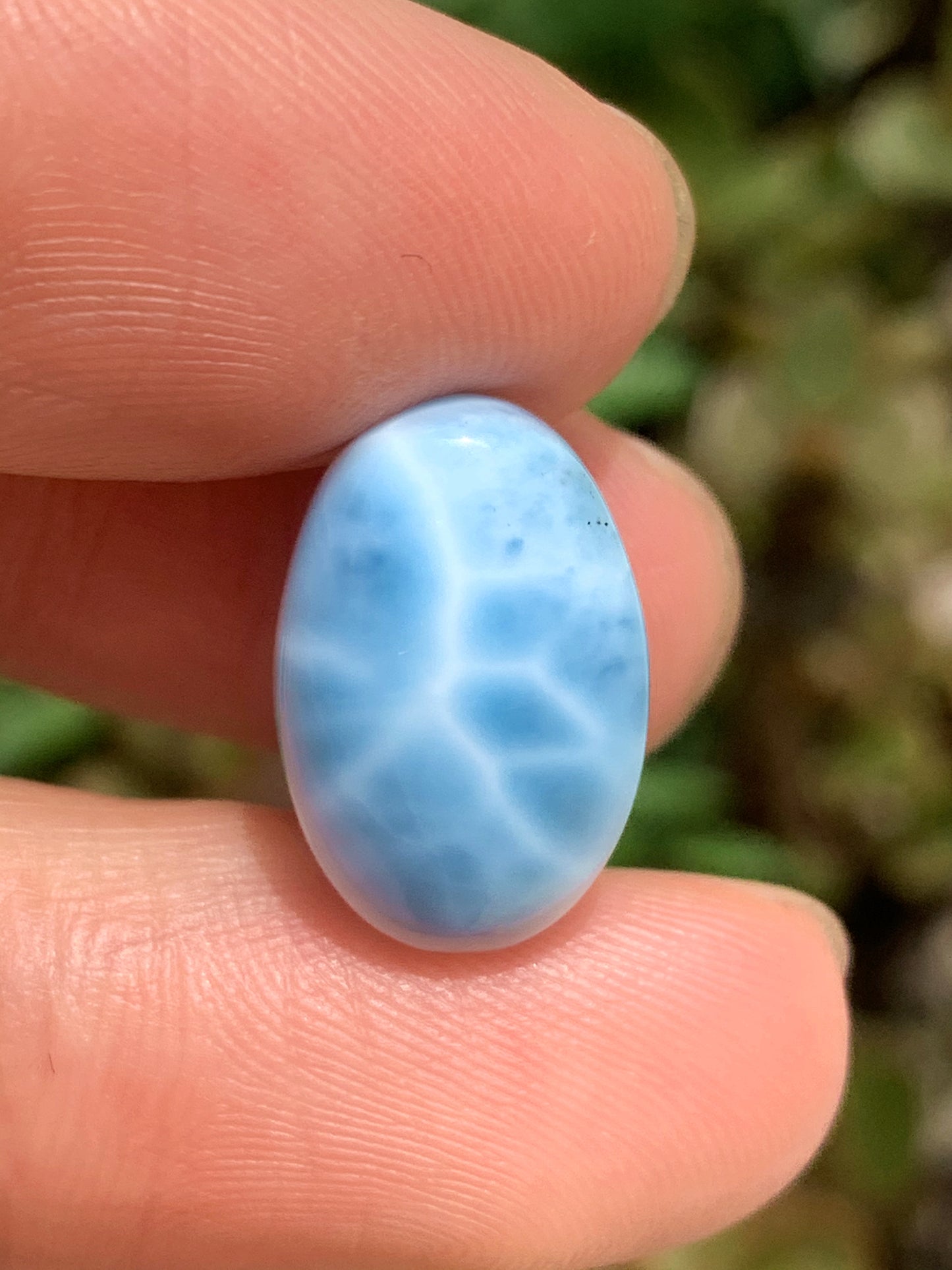 AAAA+ Natural Authentic Dominican Larimar Pendant,Gems Jewelry,Gems Pendant,Crystal Pendant,ET446