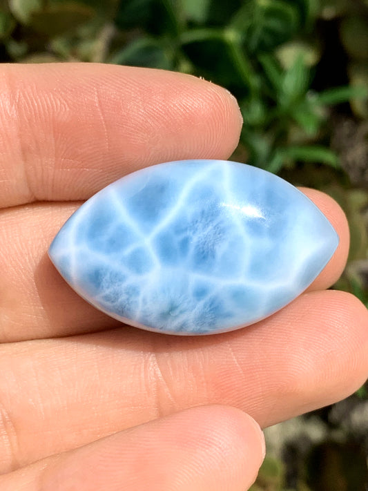 AAAA Natural Authentic Dominican Larimar Pendant,Gems Jewelry,Gems Pendant,Crystal Pendant,ET447