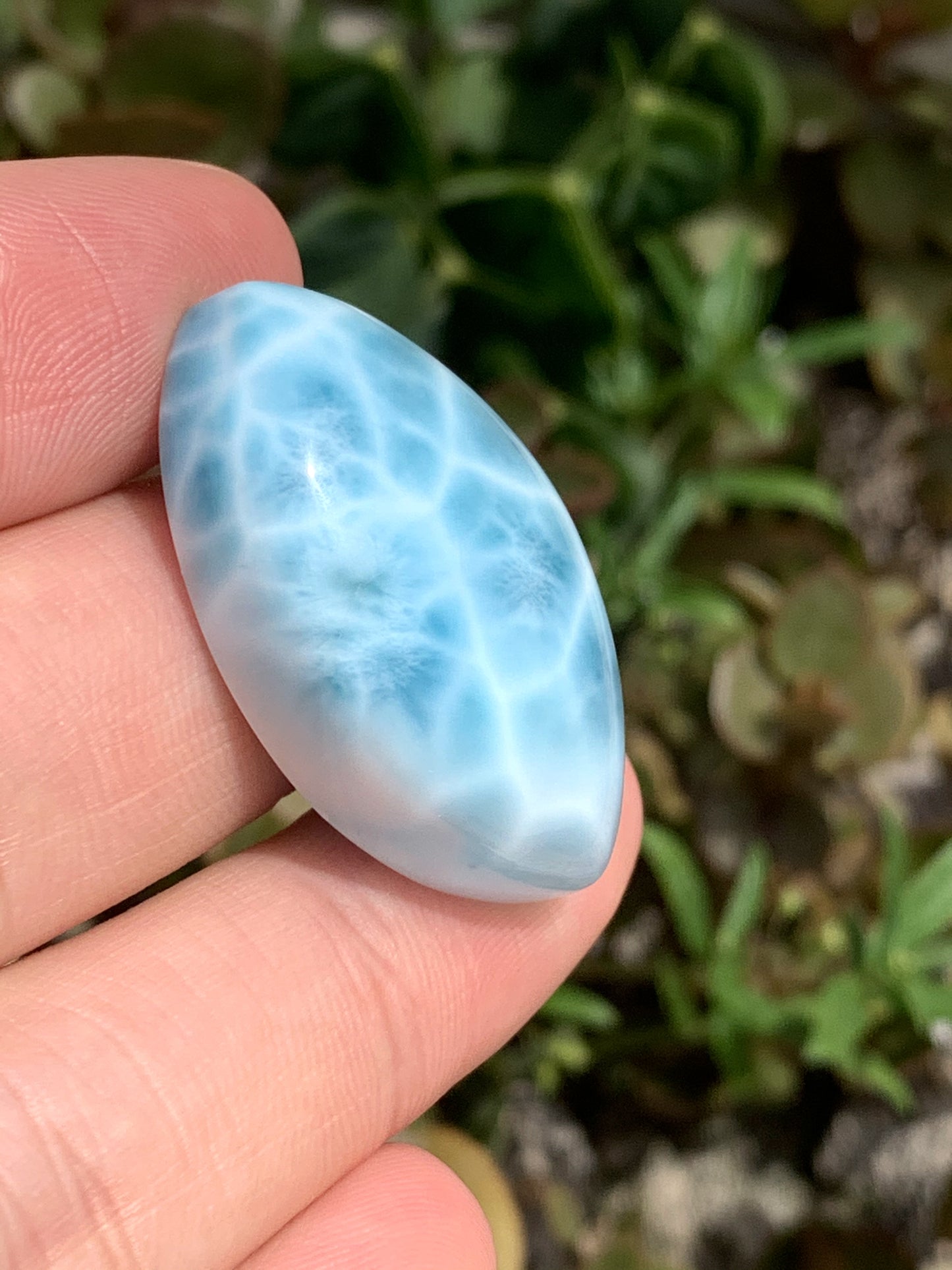 AAAA Natural Authentic Dominican Larimar Pendant,Gems Jewelry,Gems Pendant,Crystal Pendant,ET447