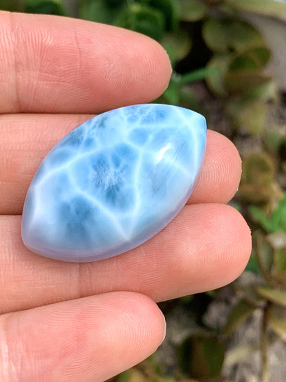 AAAA Natural Authentic Dominican Larimar Pendant,Gems Jewelry,Gems Pendant,Crystal Pendant,ET447