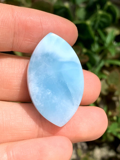 AAAA Natural Authentic Dominican Larimar Pendant,Gems Jewelry,Gems Pendant,Crystal Pendant,ET447