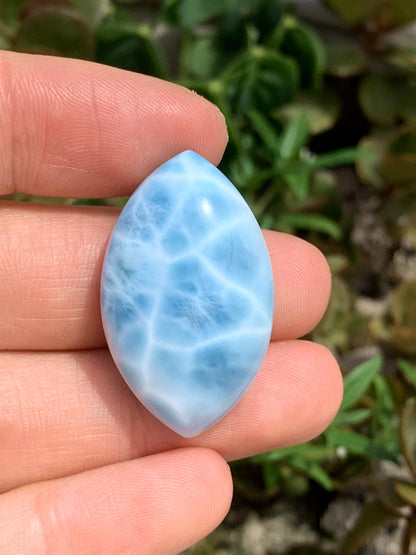 AAAA Natural Authentic Dominican Larimar Pendant,Gems Jewelry,Gems Pendant,Crystal Pendant,ET447