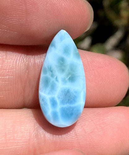 AAAA Natural Authentic Dominican Larimar Pendant,Larimar Necklace,Crystal Pendant,Gems Pendant ET301