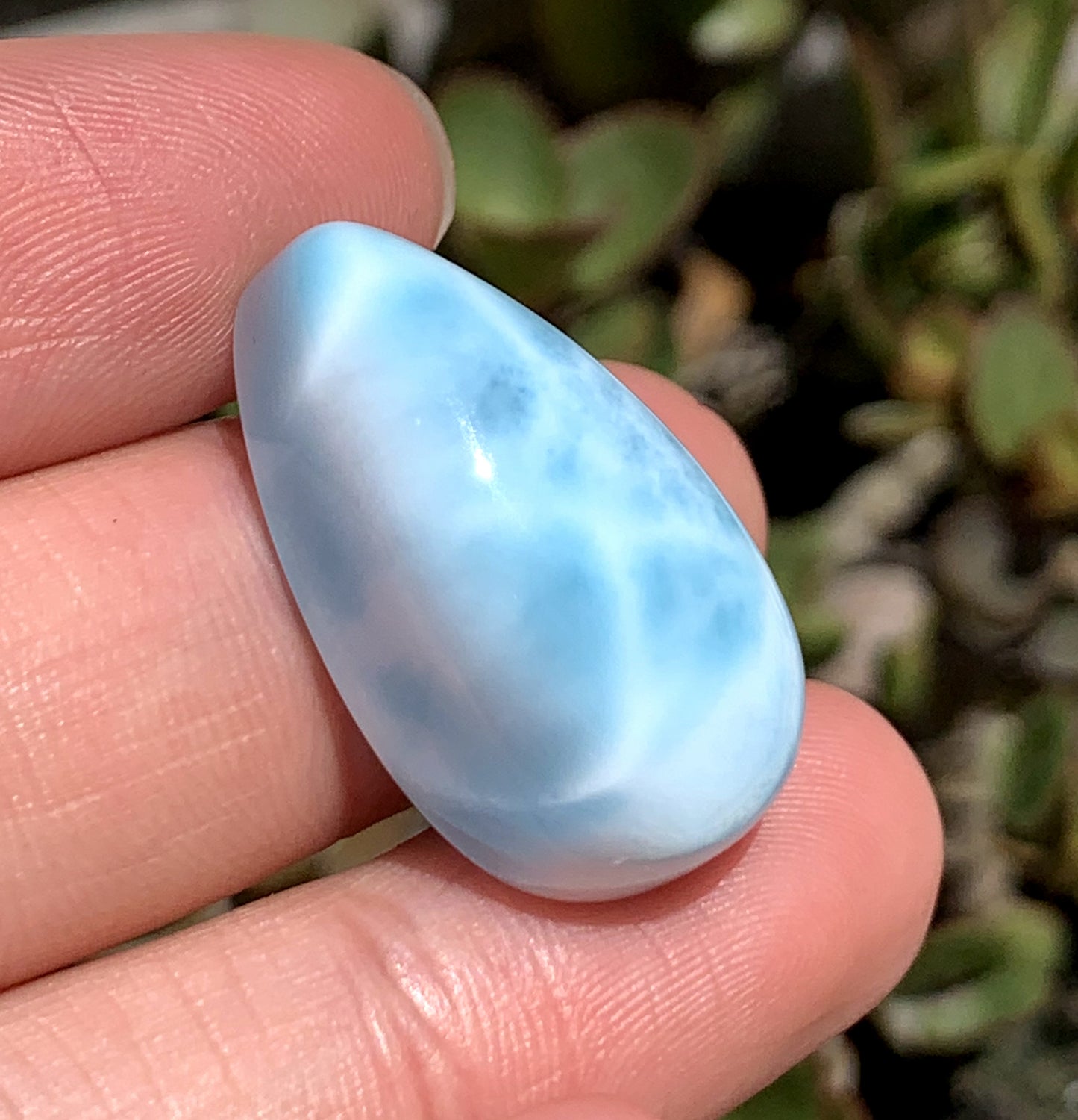 AAA Natural Authentic Dominican Larimar Pendant,Gems Jewelry,Gems Pendant,Crystal Pendant,ET458