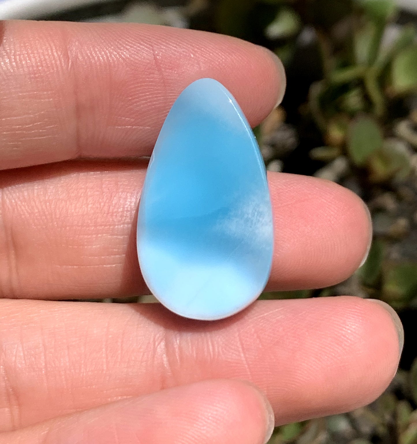 AAA Natural Authentic Dominican Larimar Pendant,Gems Jewelry,Gems Pendant,Crystal Pendant,ET458