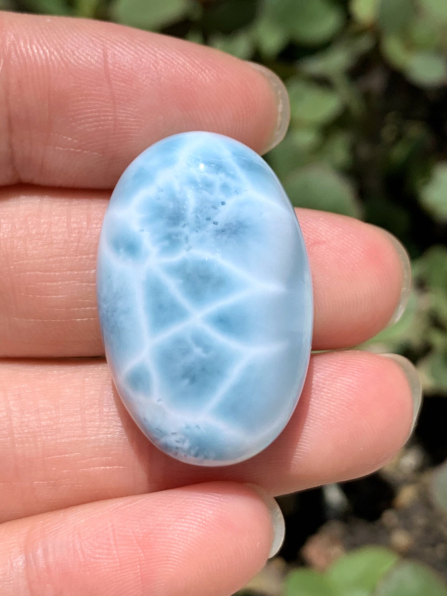 AAA Natural Authentic Dominican Larimar Pendant,Gems Jewelry,Gems Pendant,Crystal Pendant,ET462