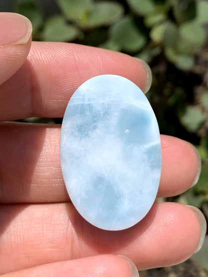 AAA Natural Authentic Dominican Larimar Pendant,Gems Jewelry,Gems Pendant,Crystal Pendant,ET462