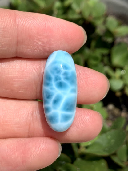 AAAA Natural Authentic Dominican Larimar Pendant,Gems Jewelry,Gems Pendant,Crystal Pendant,ET481