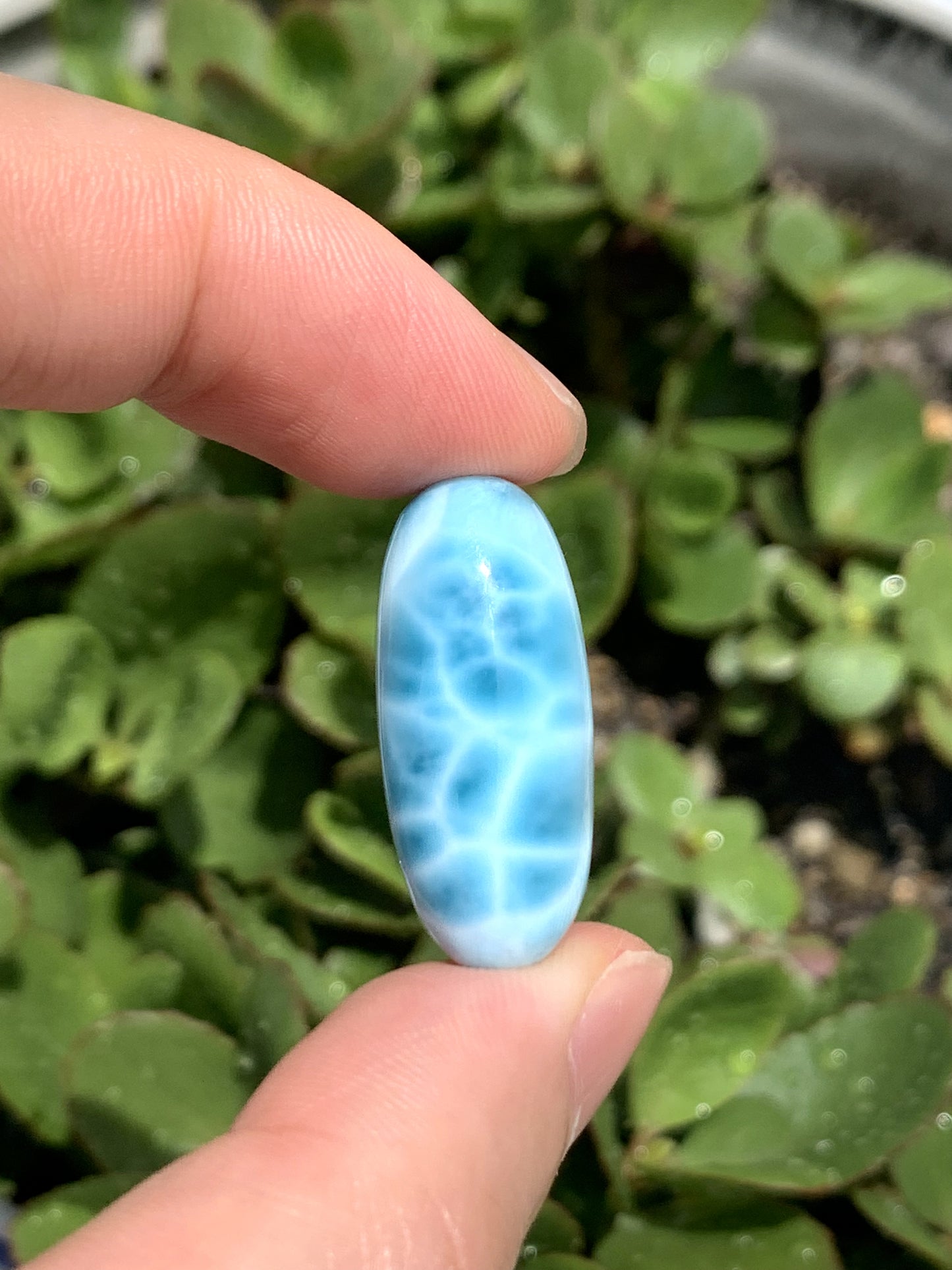 AAAA Natural Authentic Dominican Larimar Pendant,Gems Jewelry,Gems Pendant,Crystal Pendant,ET481