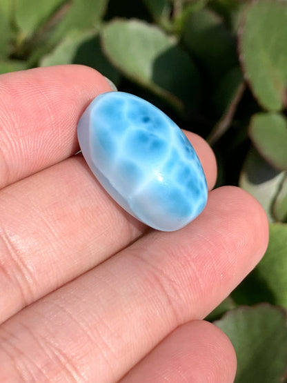 AAAA Natural Authentic Dominican Larimar Pendant,Gems Jewelry,Gems Pendant,Crystal Pendant,ET485