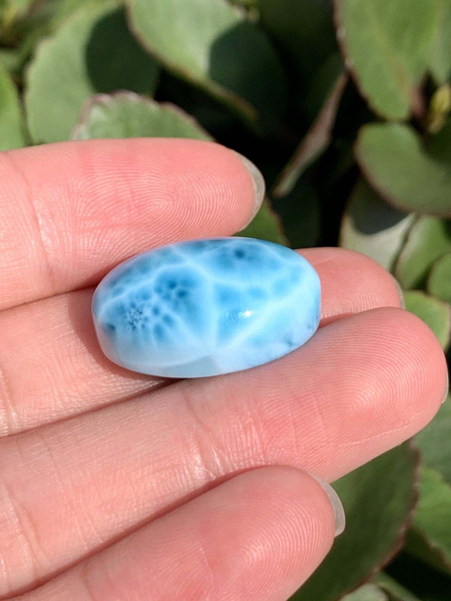 AAAA Natural Authentic Dominican Larimar Pendant,Gems Jewelry,Gems Pendant,Crystal Pendant,ET485