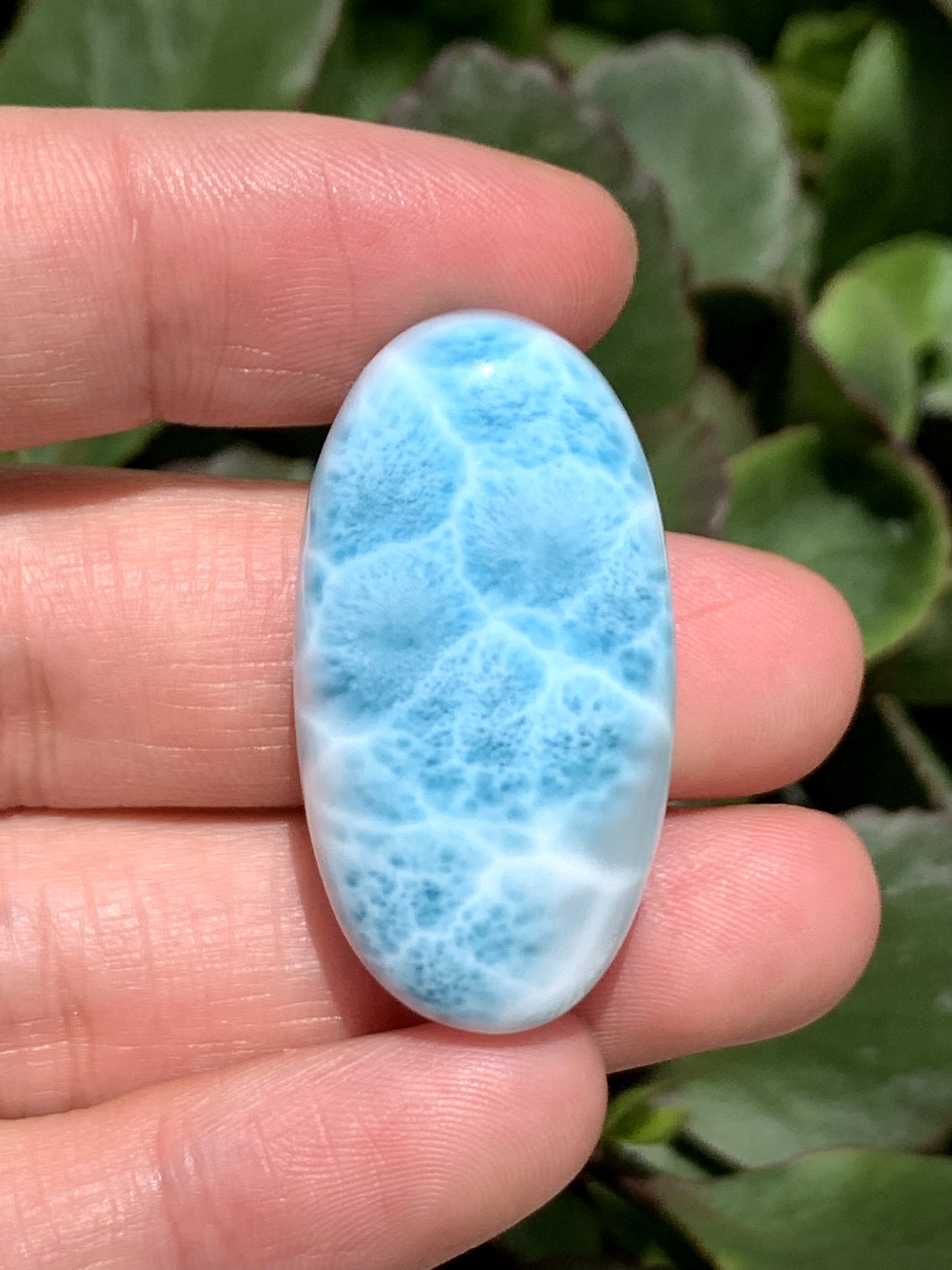 AAAA Natural Authentic Dominican Larimar Pendant,Gems Jewelry,Gems Pendant,Crystal Pendant,ET491