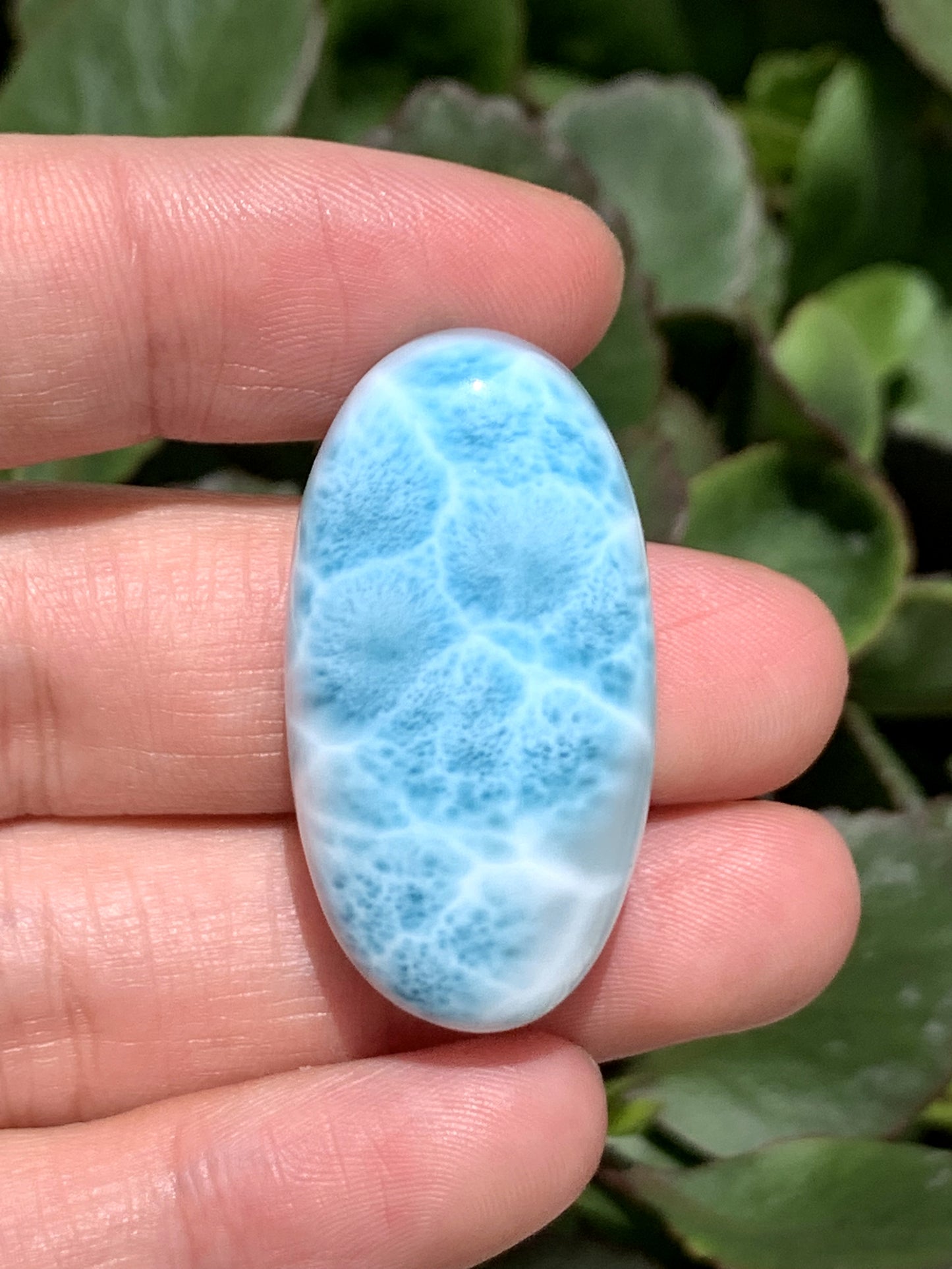 AAAA Natural Authentic Dominican Larimar Pendant,Gems Jewelry,Gems Pendant,Crystal Pendant,ET491