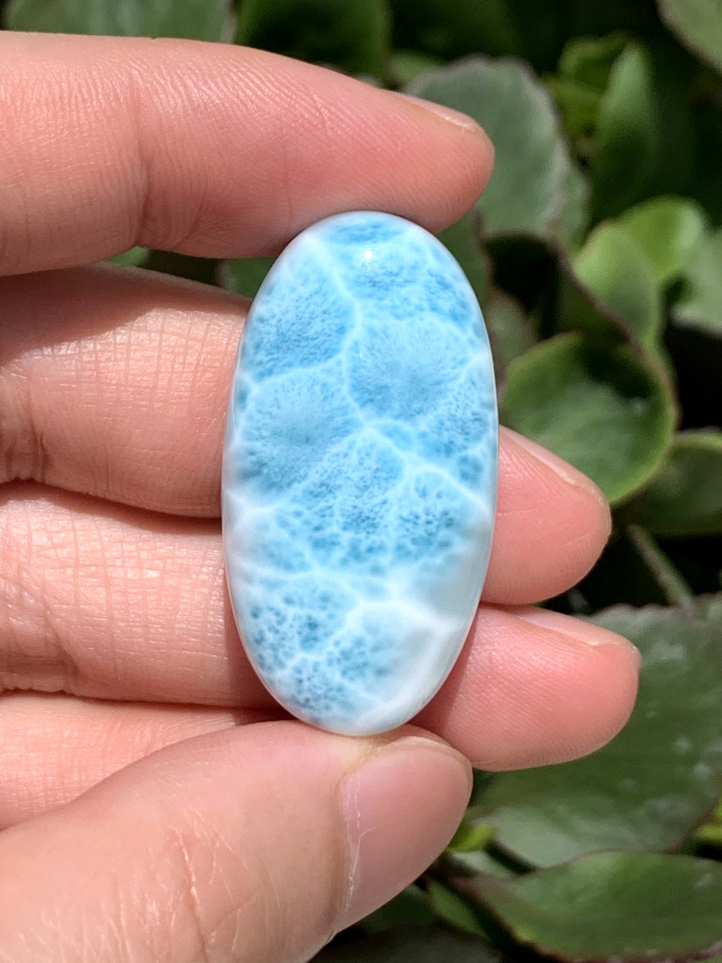 AAAA Natural Authentic Dominican Larimar Pendant,Gems Jewelry,Gems Pendant,Crystal Pendant,ET491