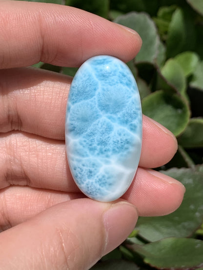 AAAA Natural Authentic Dominican Larimar Pendant,Gems Jewelry,Gems Pendant,Crystal Pendant,ET491