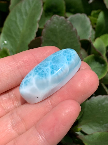 AAAA Natural Authentic Dominican Larimar Pendant,Gems Jewelry,Gems Pendant,Crystal Pendant,ET491