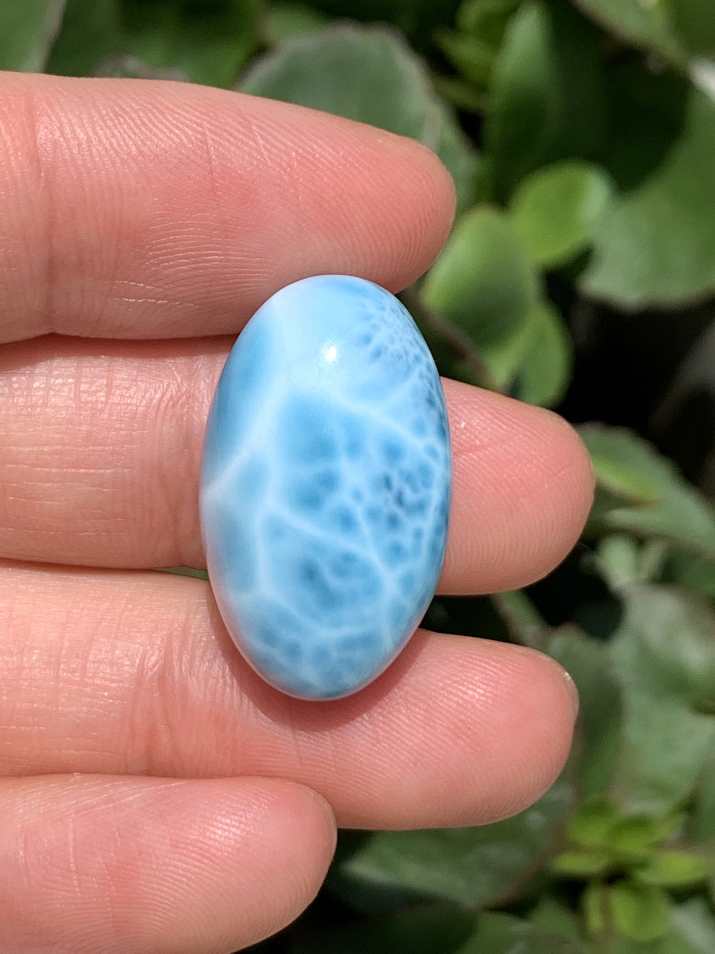 AAAA Natural Authentic Dominican Larimar Pendant,Gems Jewelry,Gems Pendant,Crystal Pendant,ET494