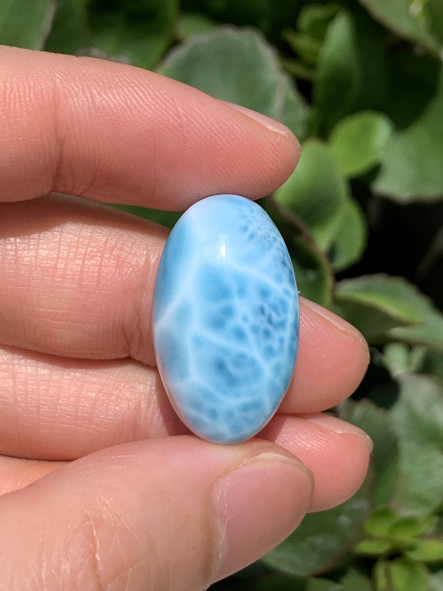 AAAA Natural Authentic Dominican Larimar Pendant,Gems Jewelry,Gems Pendant,Crystal Pendant,ET494