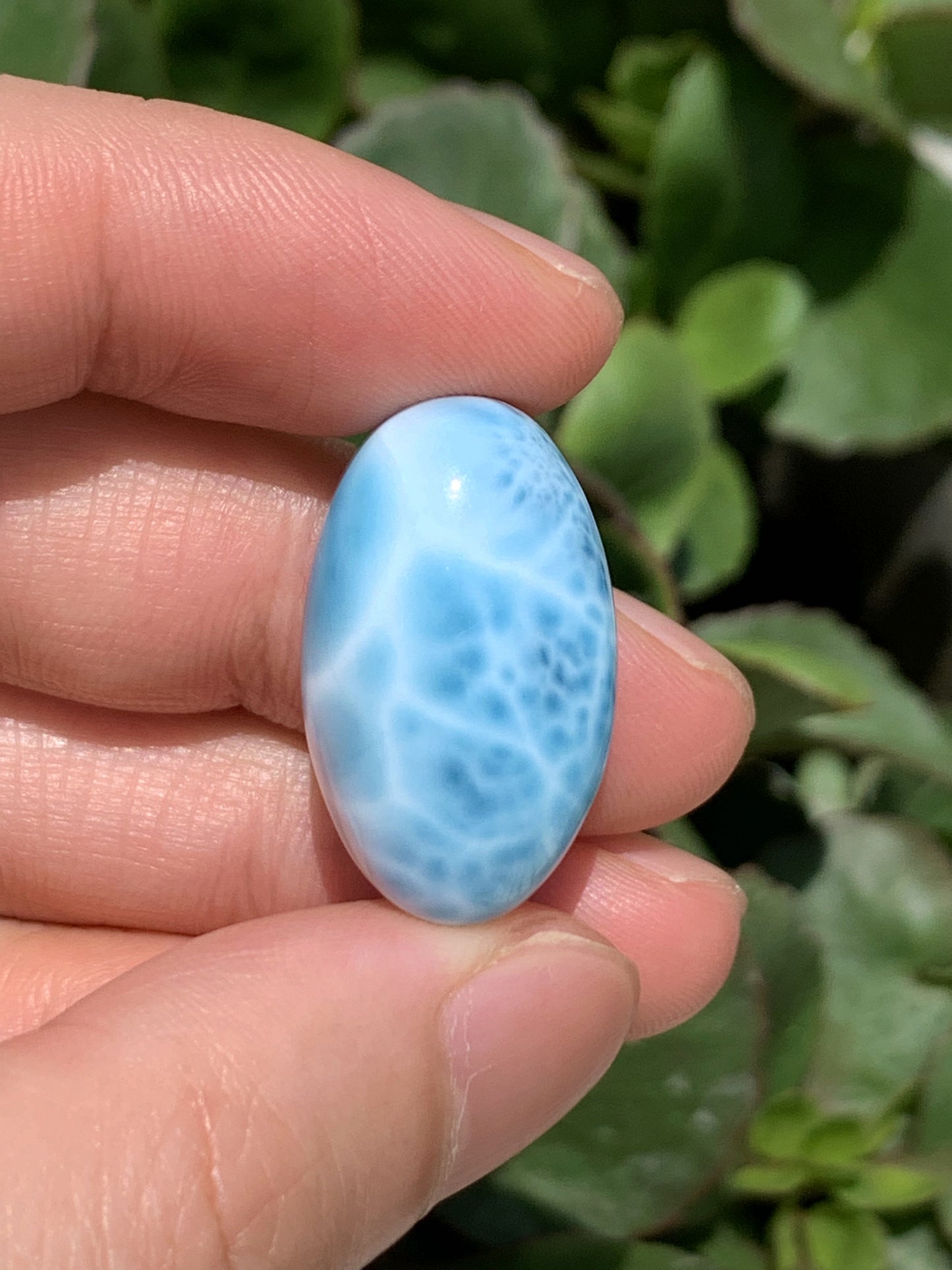 AAAA Natural Authentic Dominican Larimar Pendant,Gems Jewelry,Gems Pendant,Crystal Pendant,ET494