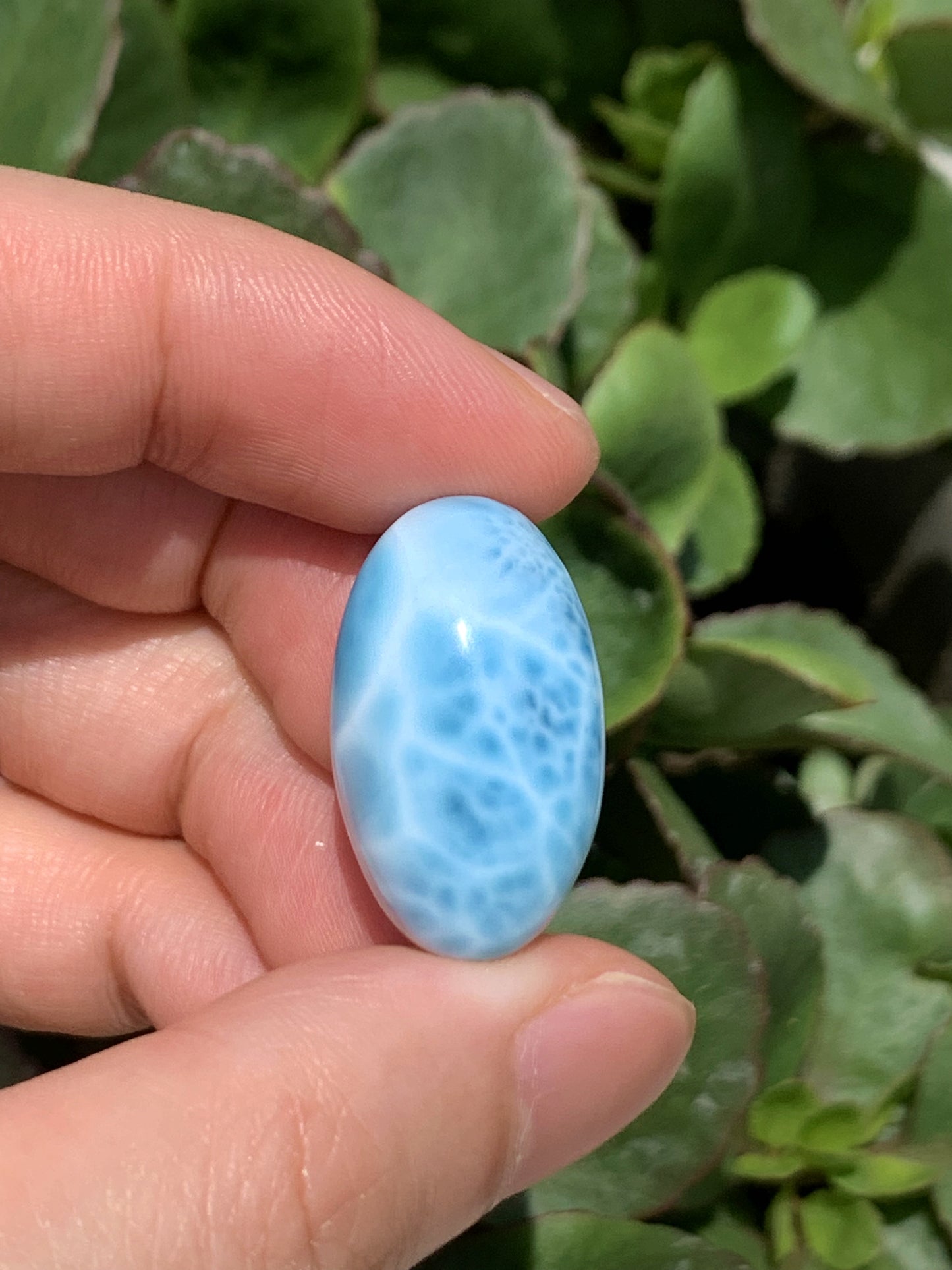 AAAA Natural Authentic Dominican Larimar Pendant,Gems Jewelry,Gems Pendant,Crystal Pendant,ET494