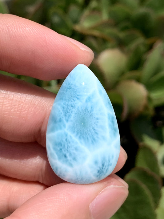 AAAA Natural Authentic Dominican Larimar Pendant,Gems Jewelry,Gems Pendant,Crystal Pendant,ET524