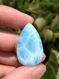 AAAA Natural Authentic Dominican Larimar Pendant,Gems Jewelry,Gems Pendant,Crystal Pendant,ET524