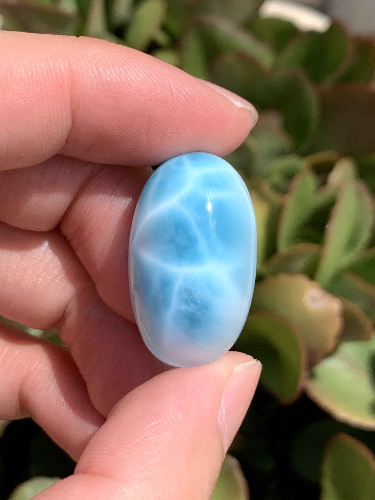 AAA Natural Authentic Dominican Larimar Pendant,Gems Jewelry,Gems Pendant,Crystal Pendant,ET542