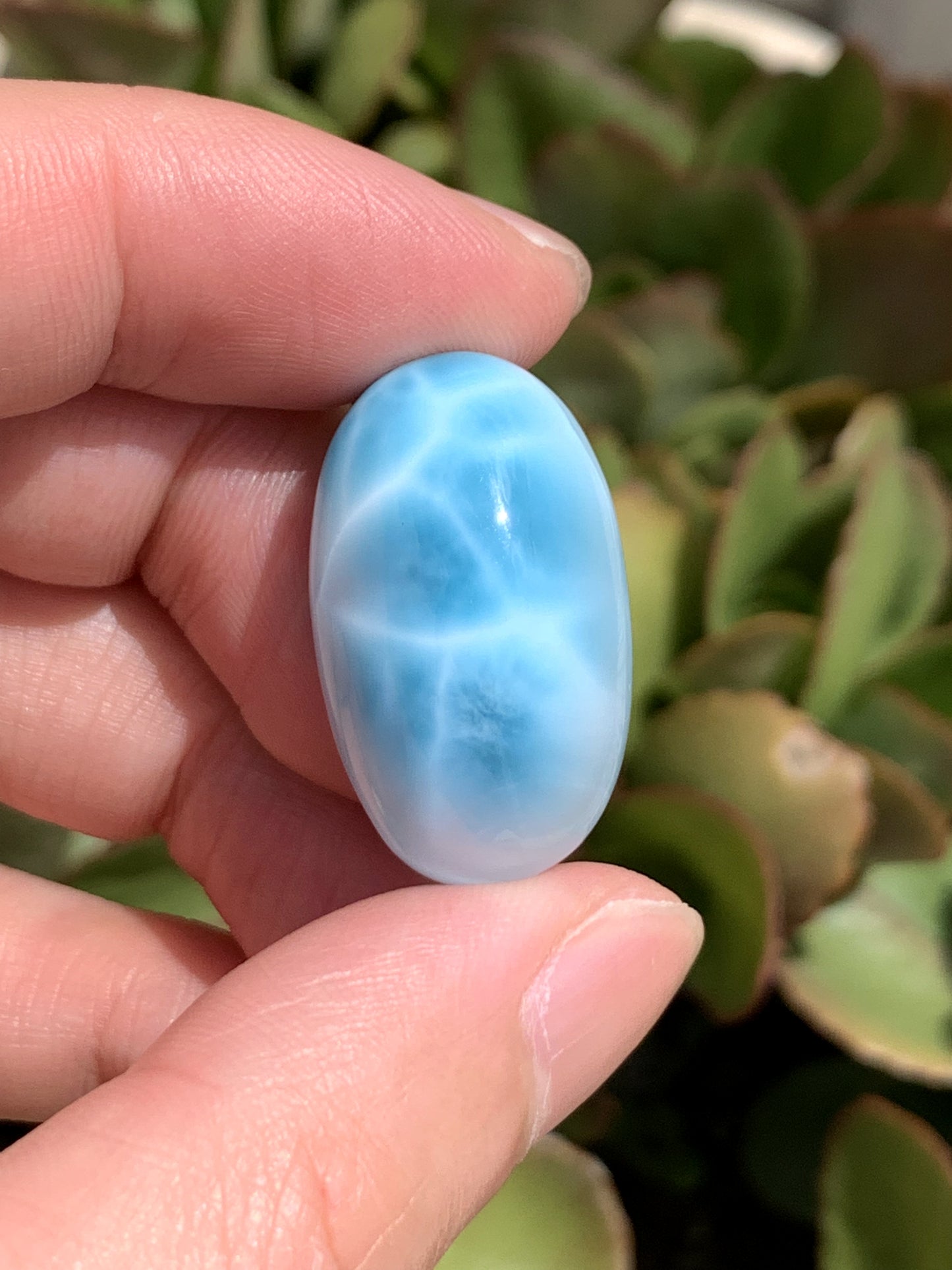 AAA Natural Authentic Dominican Larimar Pendant,Gems Jewelry,Gems Pendant,Crystal Pendant,ET542