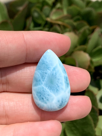 AAAA Natural Authentic Dominican Larimar Pendant,Gems Jewelry,Gems Pendant,Crystal Pendant,ET524