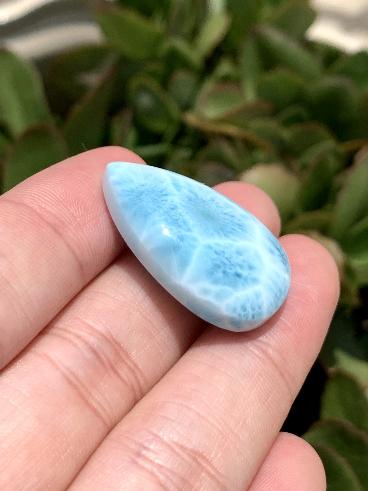 AAAA Natural Authentic Dominican Larimar Pendant,Gems Jewelry,Gems Pendant,Crystal Pendant,ET524