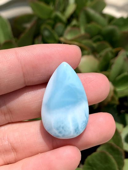 AAAA Natural Authentic Dominican Larimar Pendant,Gems Jewelry,Gems Pendant,Crystal Pendant,ET524