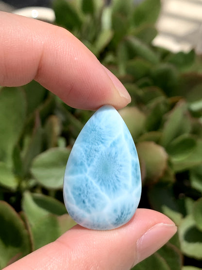 AAAA Natural Authentic Dominican Larimar Pendant,Gems Jewelry,Gems Pendant,Crystal Pendant,ET524