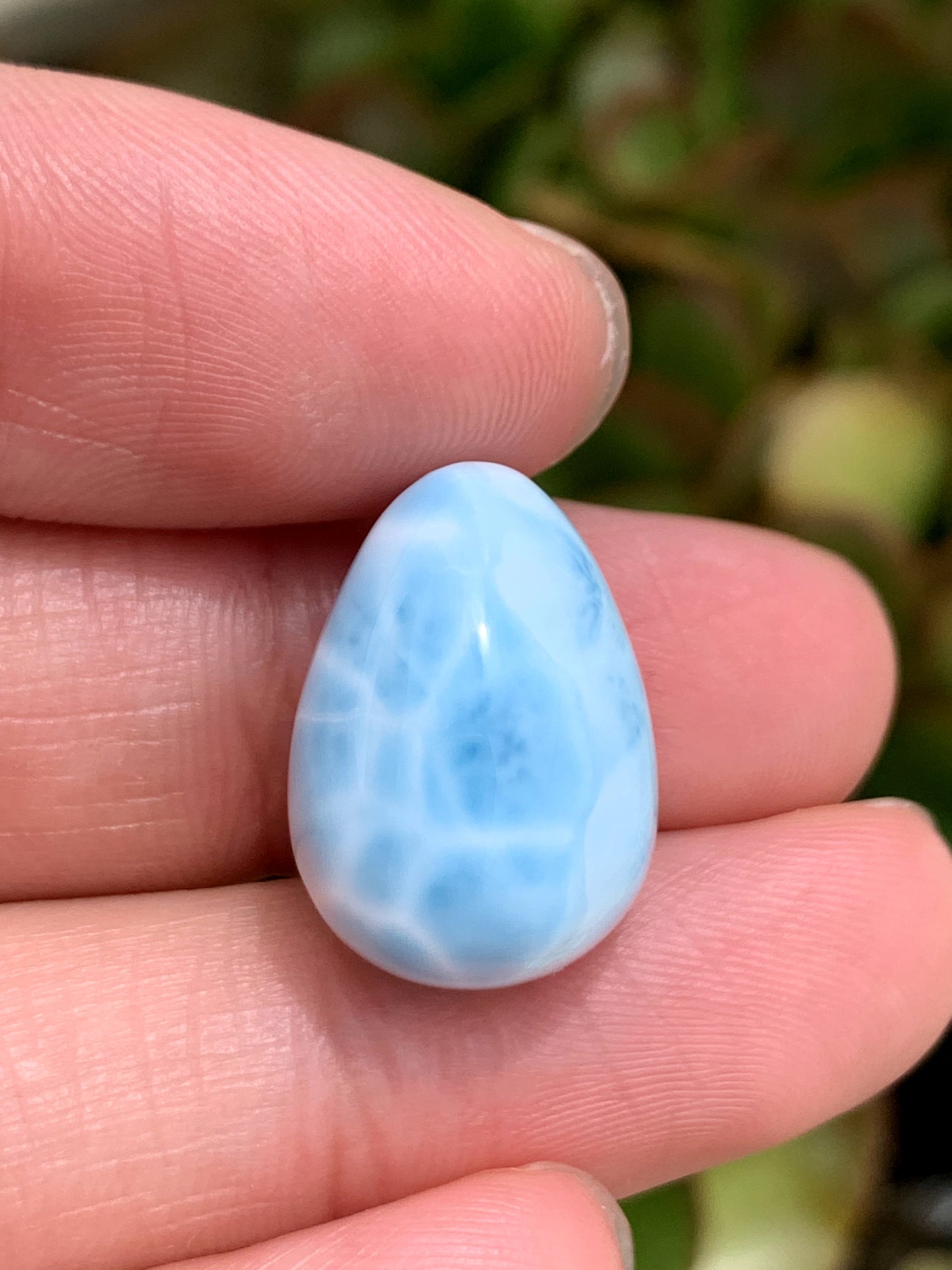 AAA+ Natural Authentic Dominican Larimar Pendant,Gems Jewelry,Gems Pendant,Crystal Pendant,ET549
