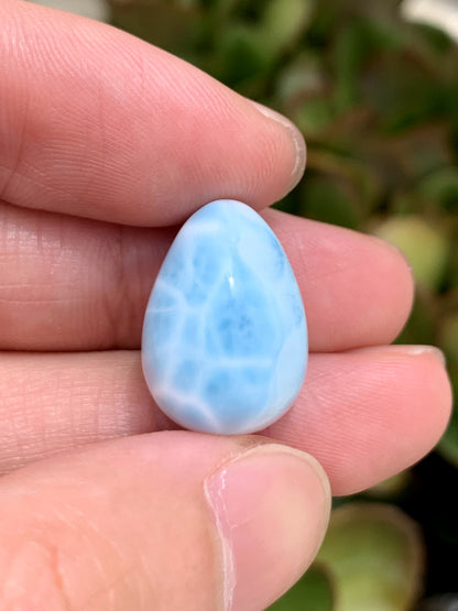 AAA+ Natural Authentic Dominican Larimar Pendant,Gems Jewelry,Gems Pendant,Crystal Pendant,ET549