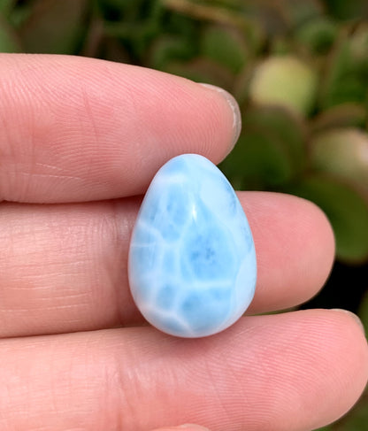 AAA+ Natural Authentic Dominican Larimar Pendant,Gems Jewelry,Gems Pendant,Crystal Pendant,ET549