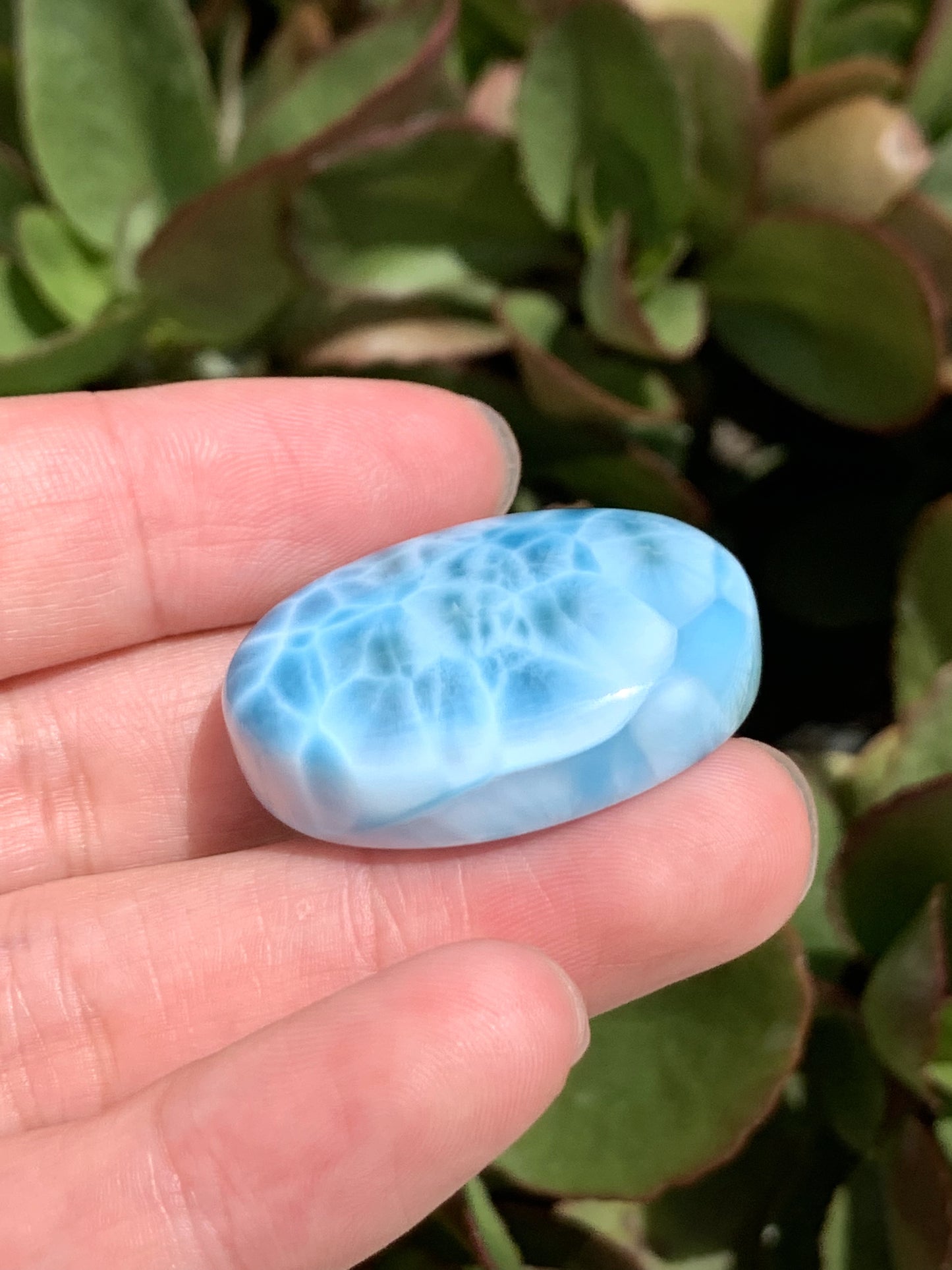 AAA+ Natural Authentic Dominican Larimar Pendant,Gems Jewelry,Gems Pendant,Crystal Pendant,ET552