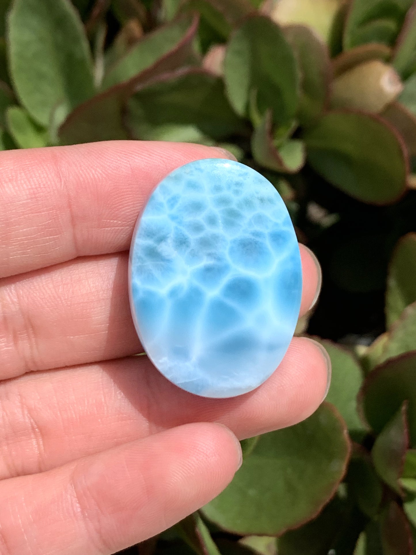 AAA+ Natural Authentic Dominican Larimar Pendant,Gems Jewelry,Gems Pendant,Crystal Pendant,ET552