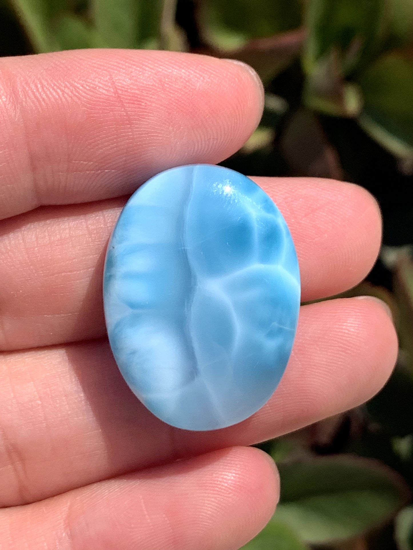 AAAA Natural Authentic Dominican Larimar Pendant,Gems Jewelry,Gems Pendant,Crystal Pendant,ET560