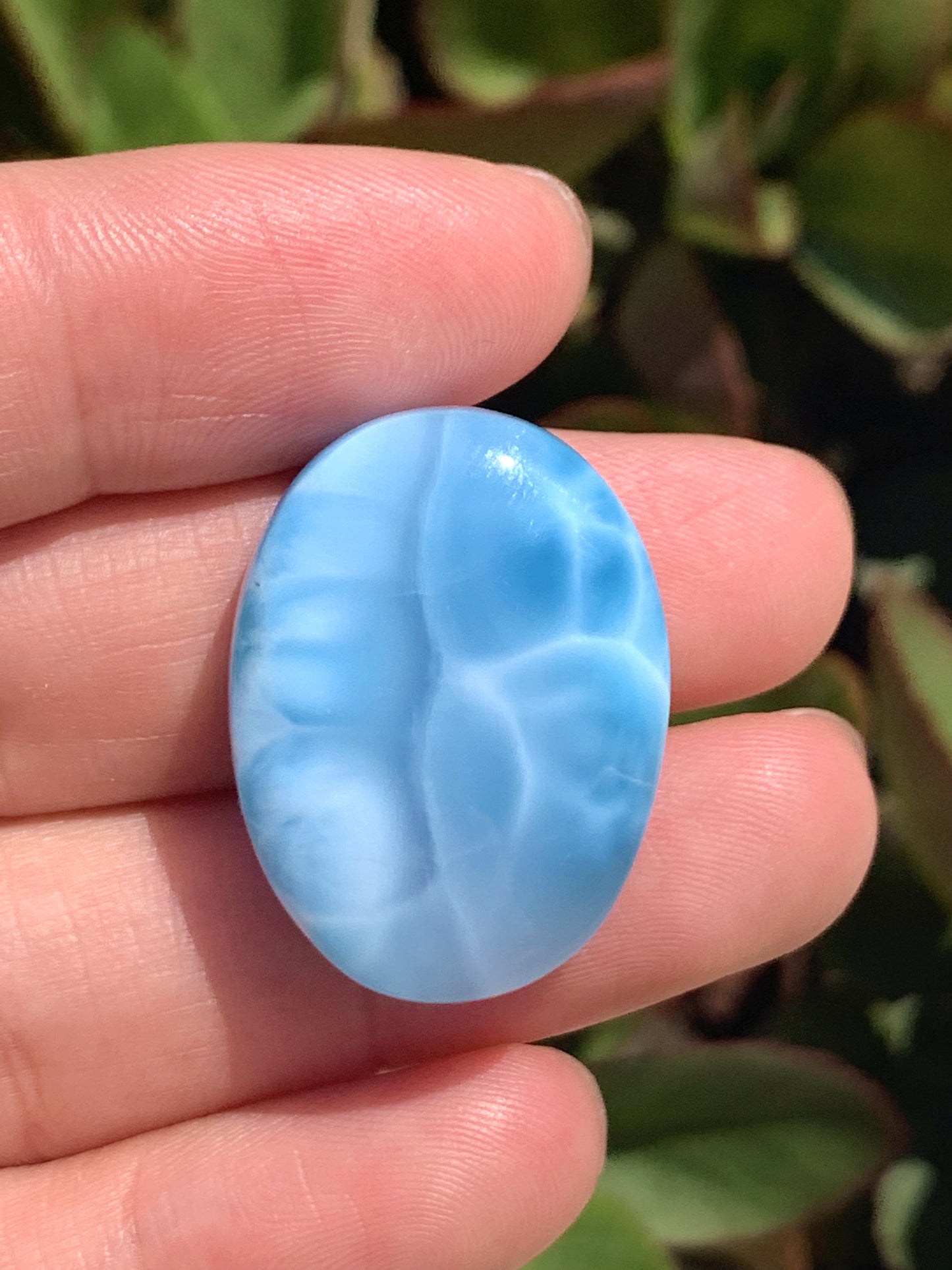 AAAA Natural Authentic Dominican Larimar Pendant,Gems Jewelry,Gems Pendant,Crystal Pendant,ET560