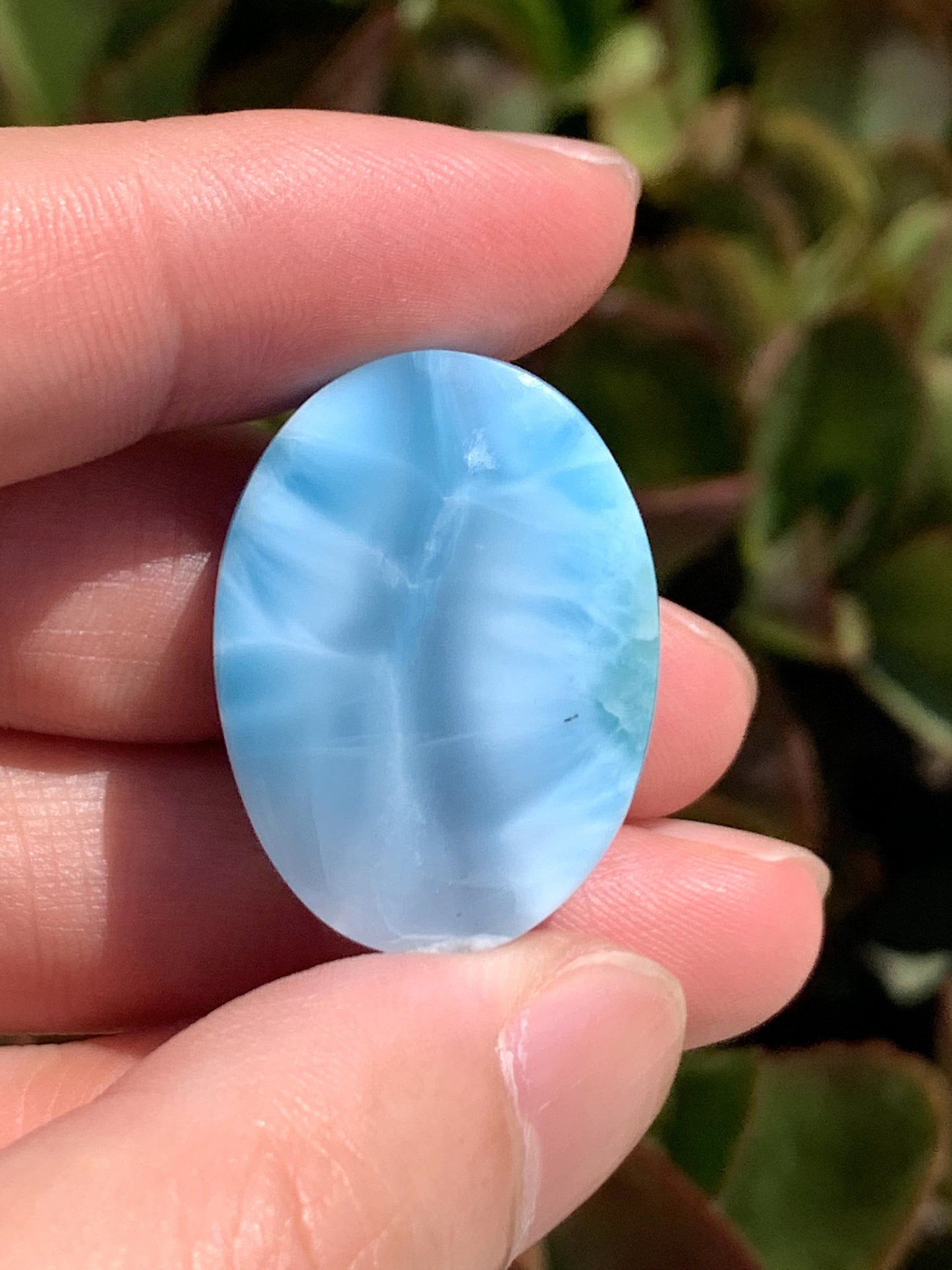 AAAA Natural Authentic Dominican Larimar Pendant,Gems Jewelry,Gems Pendant,Crystal Pendant,ET560