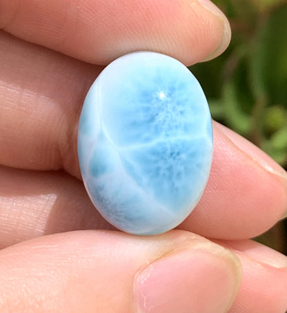 AAA Natural Authentic Dominican Larimar Pendant,Gems Jewelry,Gems Pendant,Crystal Pendant,ET536