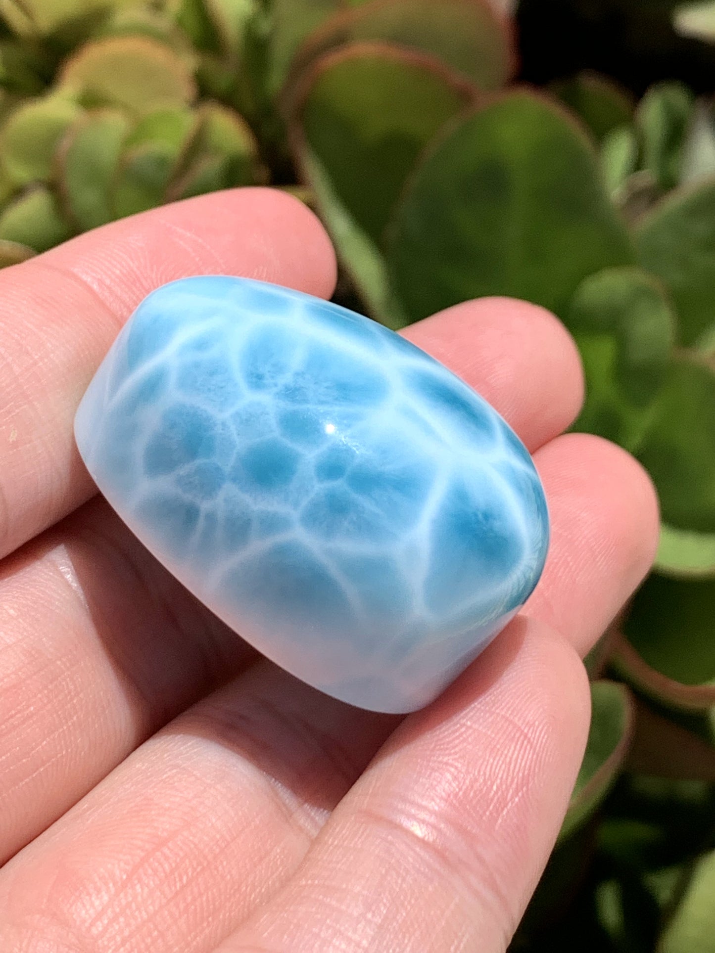 AAAA Natural Authentic Dominican Larimar Pendant,Gems Jewelry,Gems Pendant,Crystal Pendant,ET566