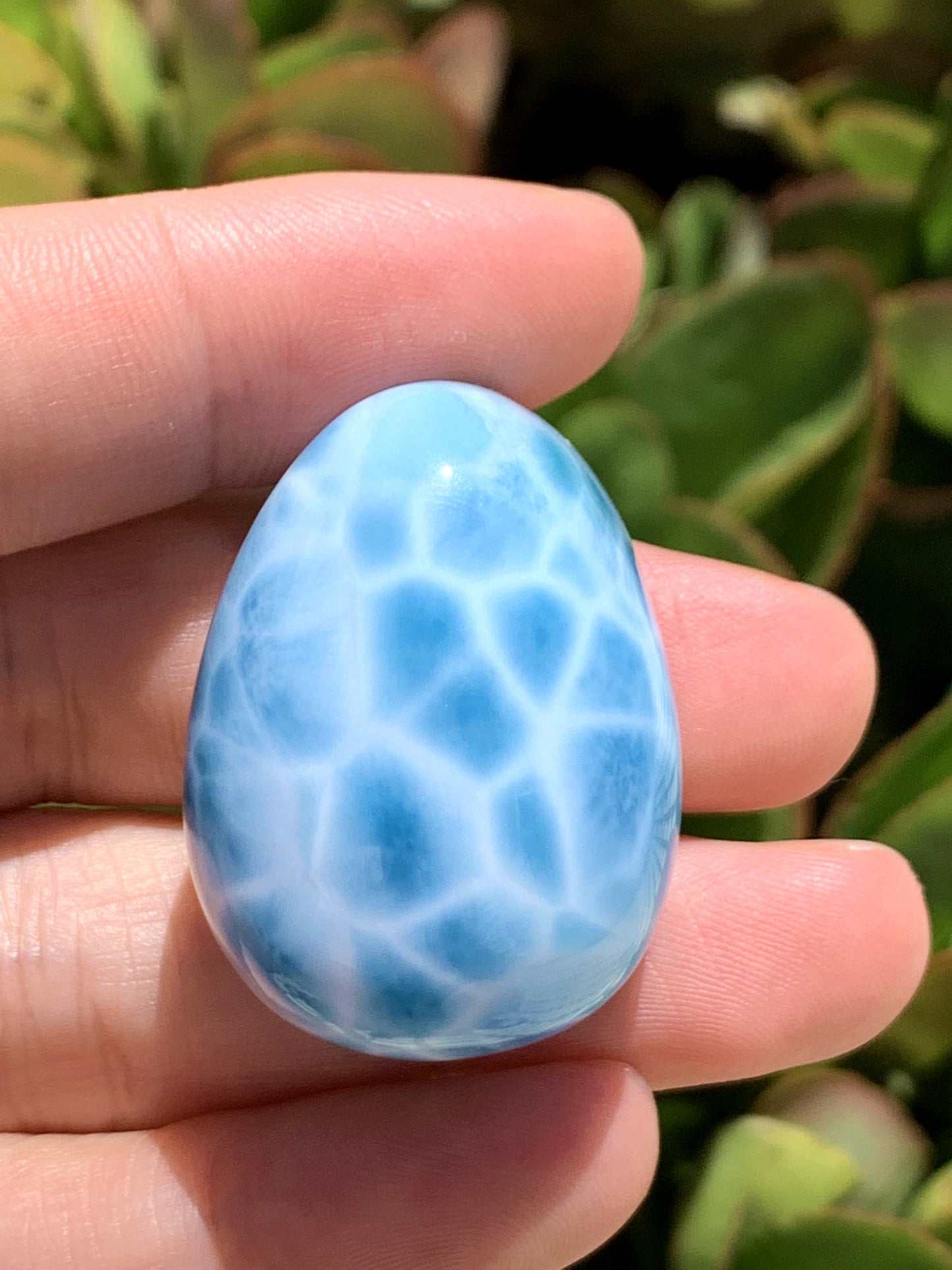 AAAA Natural Authentic Dominican Larimar Pendant,Gems Jewelry,Gems Pendant,Crystal Pendant,ET566