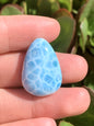 AAA Natural Authentic Dominican Larimar Pendant,Gems Jewelry,Gems Pendant,Crystal Pendant,ET586